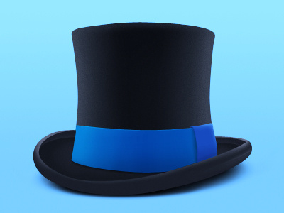 Top Hat hat icon icons silk hat top hat