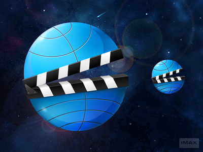 Imax Android Icon 512px android icon imax movie planet sphere vector