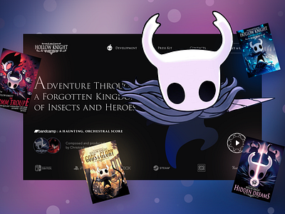 Hollow Knight Fan Promo Concept