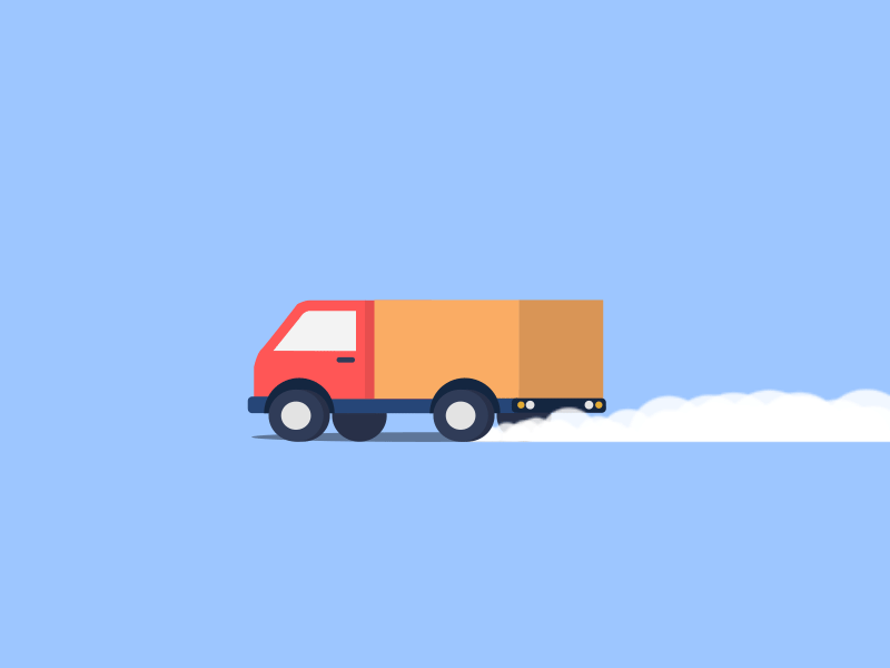 Bouncing Truck by Fuad Abdi on Dribbble