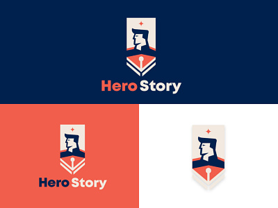 Hero Story Logo Design branding design graphic design icon logo logodesign logodesignersclub logodesigns logomark