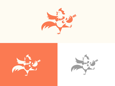 Rooster Logo brand branding design graphic design graphicdesign illustration logo logodesignersclub logodesigns logomark