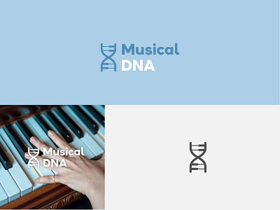 Musical DNA brand brand design brand identity branding branding design design graphic design icon logo logodesign logodesigns logomark
