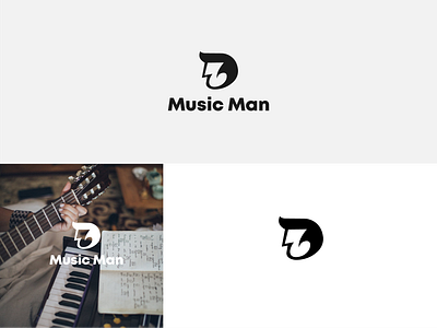 Music Man brand identity branding branding design design graphic design logo logodesign logodesigner logodesigns logomark