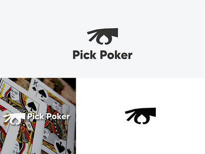 Pick Poker brand brand identity branding branding design design logo logodesign logodesigner logodesigns logomark