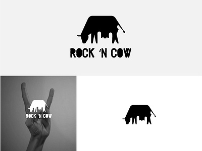 Rock n Cow brand brand identity branding branding design design graphic design graphicdesign logo logodesigns logomark