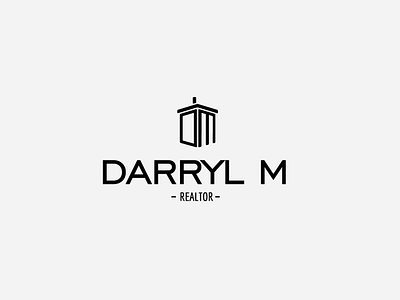 Darryl M Realtor branding design graphic design logo