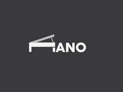 Piano graphicdesign logo