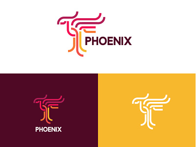 Phoenix Logo Design brand branding design illustration logo logodesignersclub logodesigns logomark