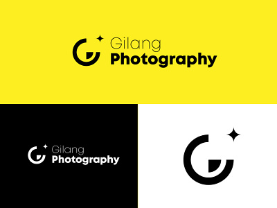 Gilang Photography brand branding design graphic design illustration logo logodesign logodesignersclub logodesigns logomark