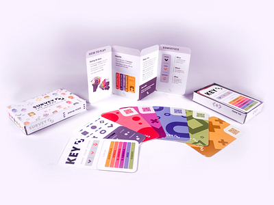 Survey the Array, Card Game | Full Materials Spread branding card game cards ui design game illustration ux vector