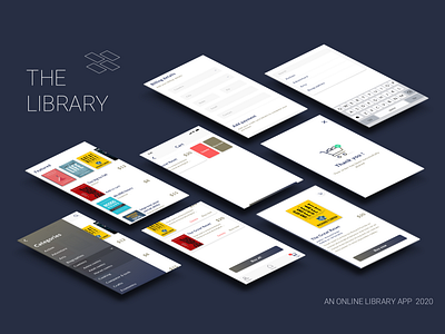the library app android app design app branding design ios app design ui ux uidesign ux uxdesign