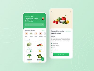 Vegetable Shoping App