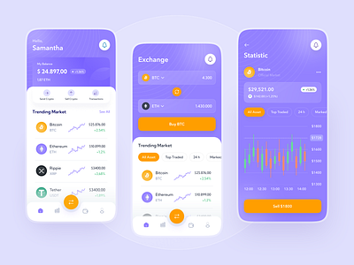 Cryptocurrency Mobile App