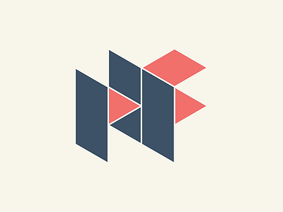 HF f geometric h hf icon logo