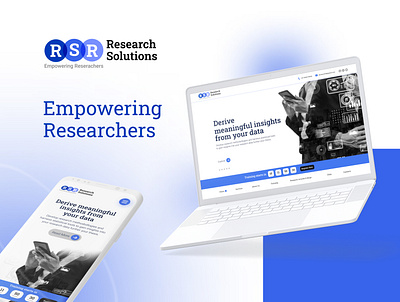 Research Solution Case Study graphic design responsive ui website