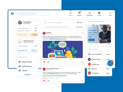 LinkedIn Redesign