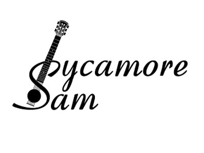 logo for musician and guitarist guitarist logo musician vector