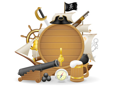 pirate concept icons