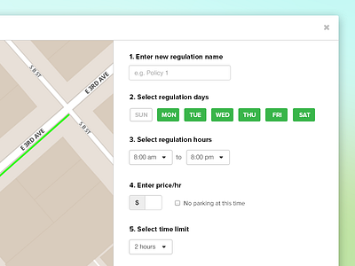 Form Overlay bootstrap form map overlay selection