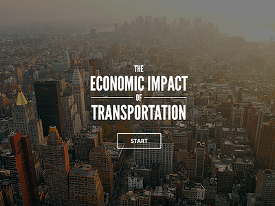 Economic Impact Infographic Intro city infographic splash