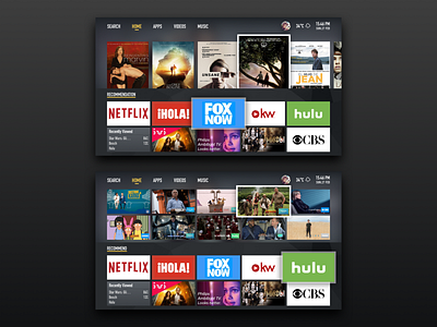 TV Home Page 2 ui