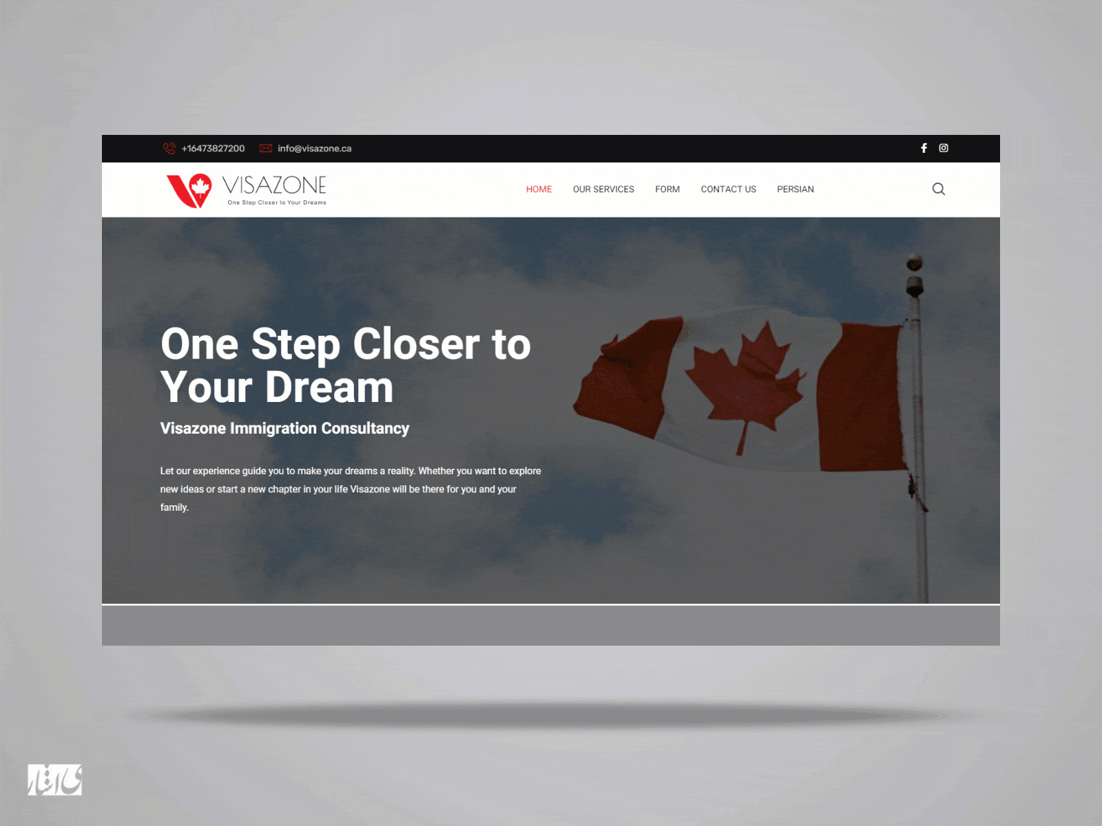 Website of an immigration collection branding figma flat flatdesign front end ui ux webdesign webdeveloper website wordpress
