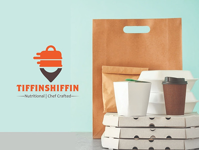 TiffinShiffin Logo logo logo design logodesign logotype newlogodesign