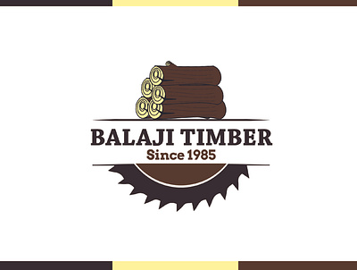 Balaji Timber logo logo design logos logostyle logotype newlogo newlogodesign wood woodlogo
