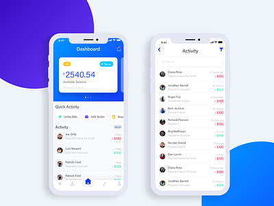 Money Expenses App by ⚡Ankit⚡ for MindInventory on Dribbble