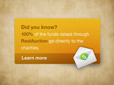Real Auction Module charity module