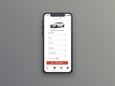 Daily Ui  #7 Car Buying app