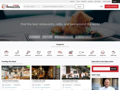 Restaurant Portal design illustration portal restaraunt ui ux web web design