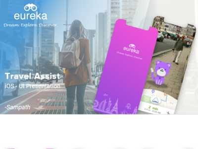 eureka Travel Assist adviser assist ios 10 maps travel traveler trip ui voice assistant