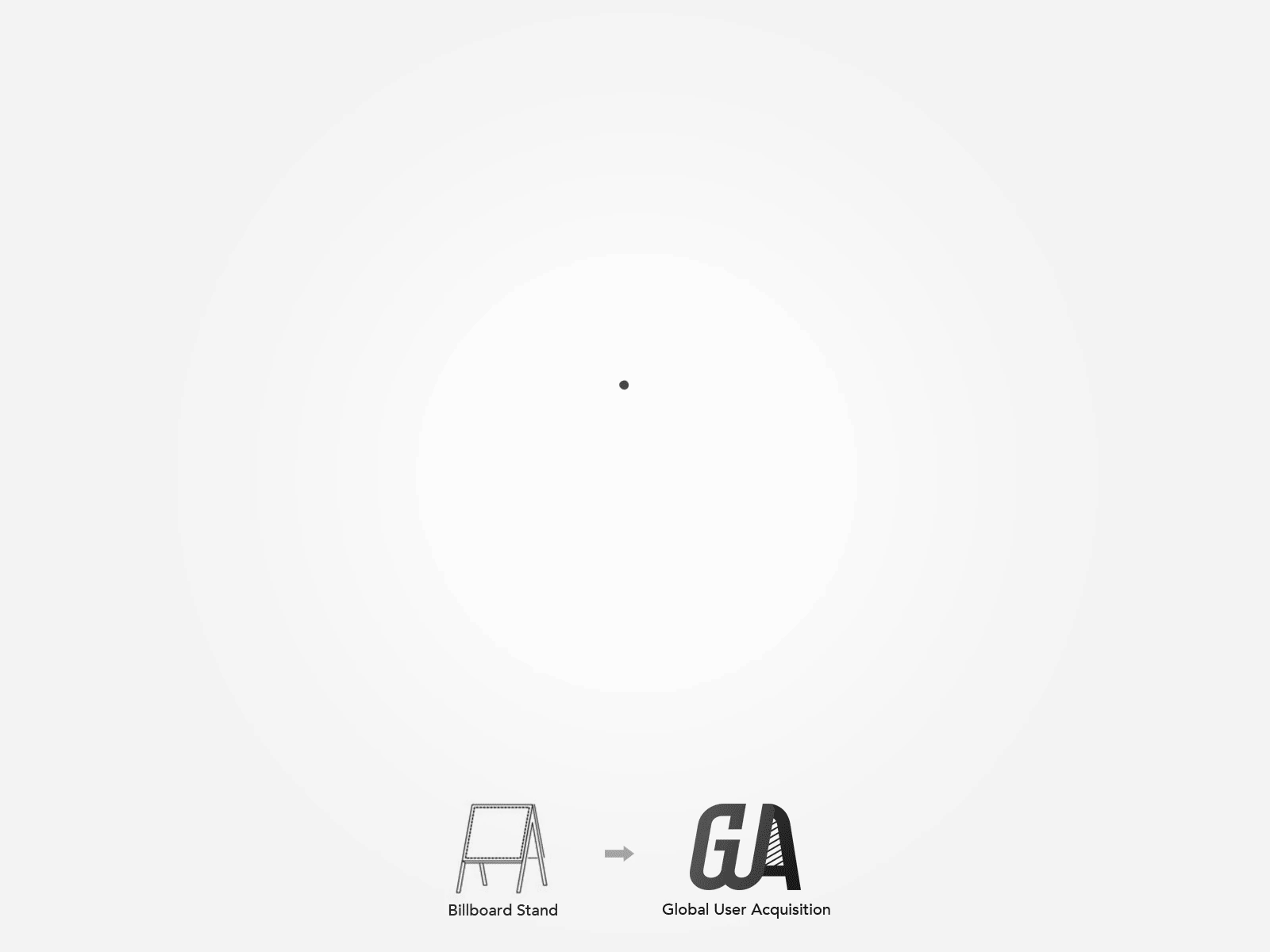 GUA logo animation branding logo logo design