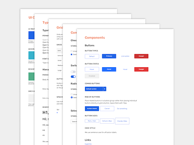 MI Design Library design system library styleguide ui ui kit web