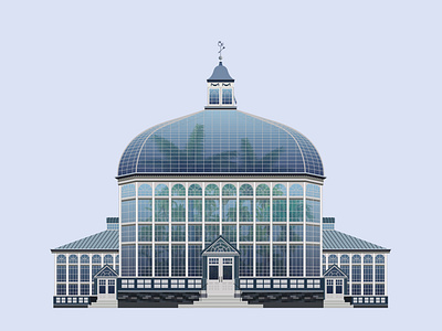 Baltimore glasshouse art artist clean design flat graphic design icon illustration illustrator minimal vector