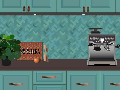 Kitchen vector illustration 2