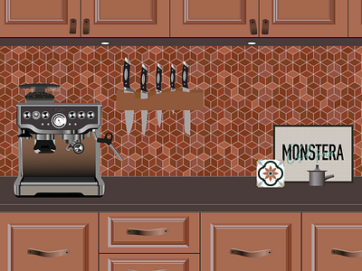 Kitchen vector illustration 3