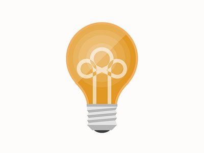 Bulb bulb concept duotones icon idea ux