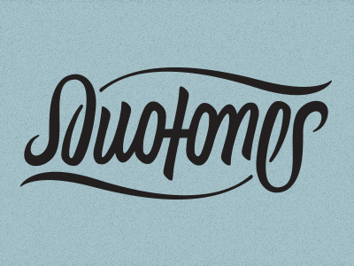 Brand ambigramm duotones logo