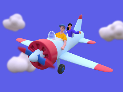 Cimbi - Aeroplane illustration