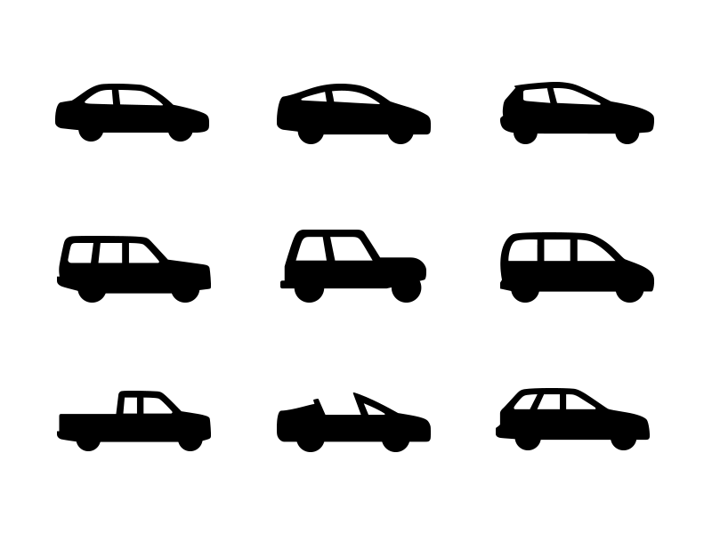 Car Icons by Laura Beggs - Dribbble