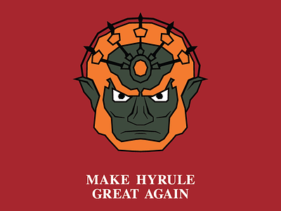 Make Hyrule Great Again illustration the legend of zelda