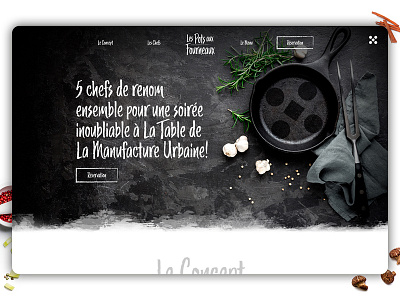 Les Pots Aux Fourneaux design ui ui ux design uidesign ux ux design web website