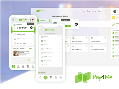 Pay4Me Social-Banking & Payment App app design finance app fintech ux ux design