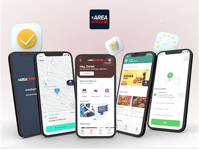 AREAEXPRESS APP DESIGN