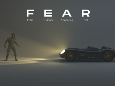 Fear 3d 3dart cars characters creative creativity fear light motiongraphics motivated poster scifi visualisation volumetrics wallpaper