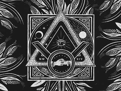 Pyramid Seal Illustration by Allie Mounce on Dribbble