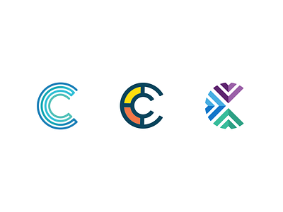 "C" WIP c design icon logo mark wip